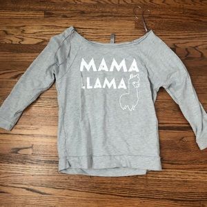 Mama llama top